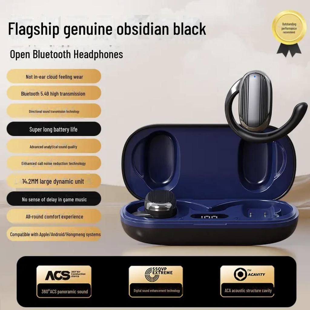 Беспроводная Bluetooth-гарнитура Cloud Sense OWS 2024 года: Шумоподавление, Открытое ухо, Звук HIFI, Высокое качество звука