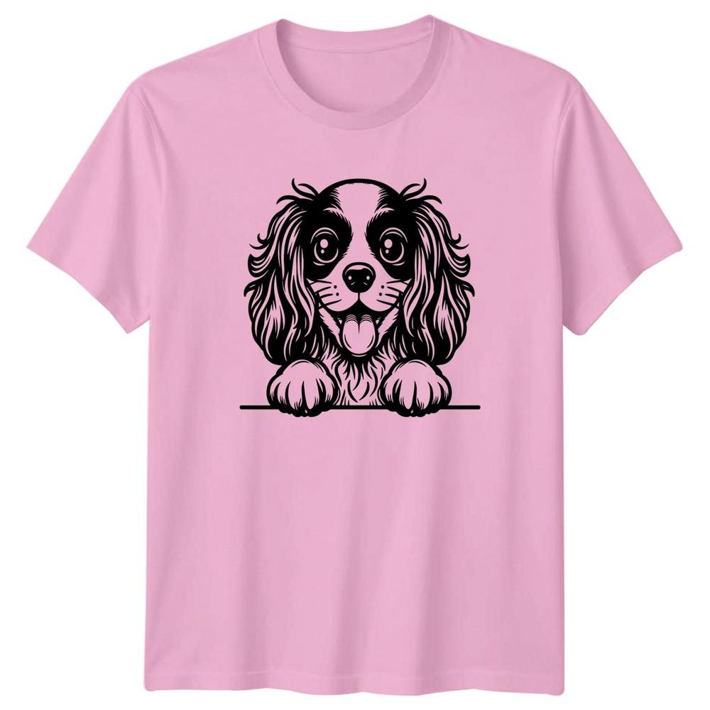 Spaniel Dog Animals Unisexs TShirt Unisexs Tee Graphic Unisex Top Pet Lover Gift