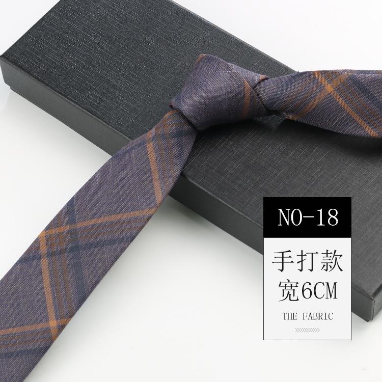 Галстук из хлопка мужской британский ретро клетчатый костюм джентльмена свадебный без узла на молнии узкий галстук
