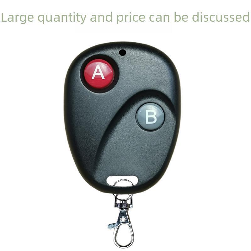 Черный 2-кнопочный беспроводной пульт дистанционного управления, фиксированный код чипа 2260