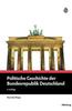 Книга Politische Geschichte Der Bundesrepublik Deutschland