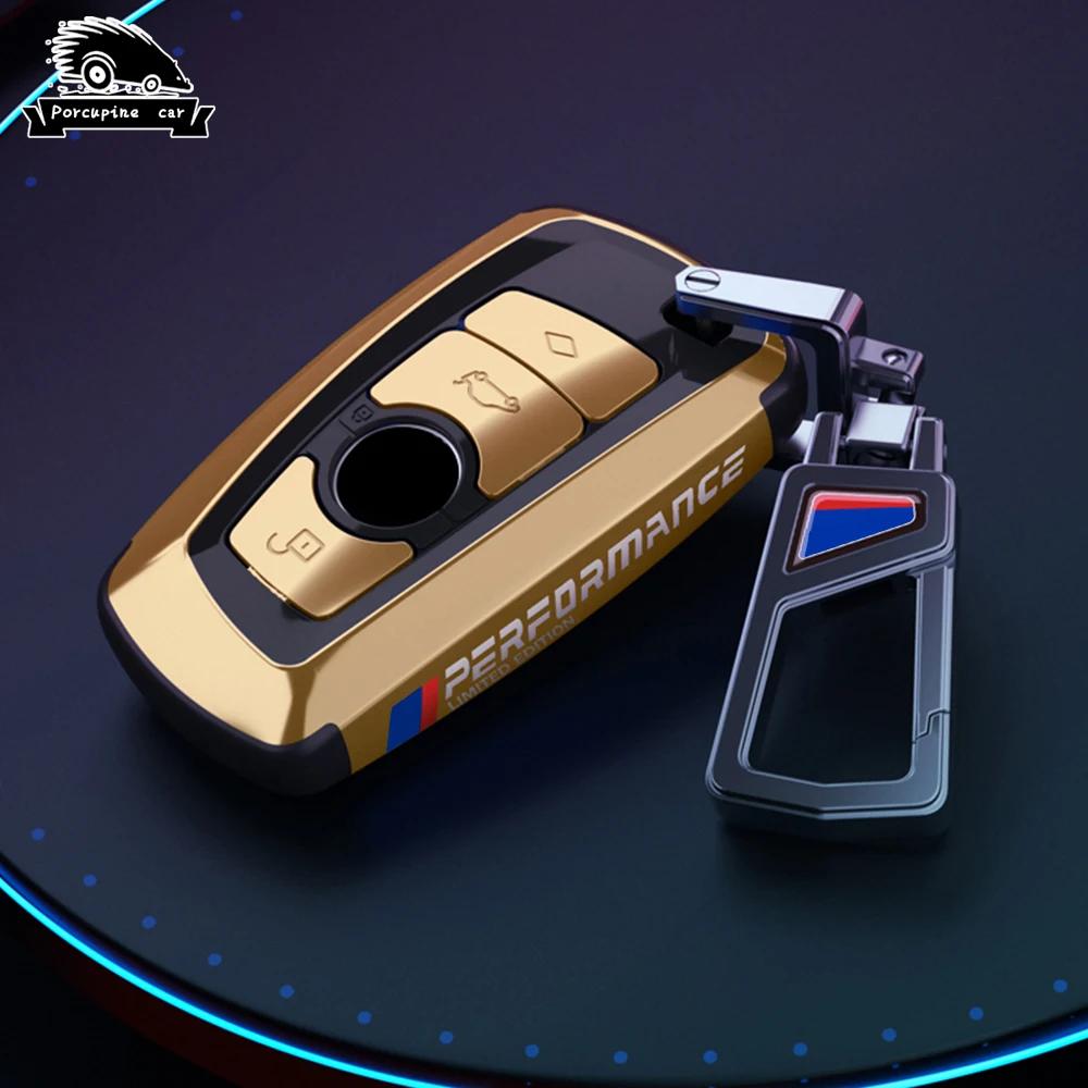 BBJK3 New PC Plating Car Remote Key Case Cover For BMW 1 2 3 4 5 6 Series X1 X3 X4 X5 X6 F36 F25 F26 F30 F34 F10 F07 F20 Z10 F15 F16