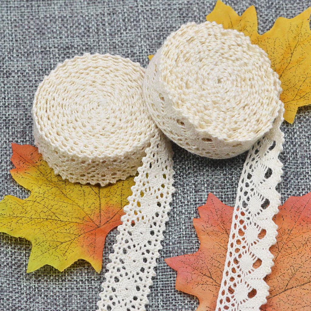 5 ярдов бежевая кружевная бейка с цветочным принтом, свадебный кружевной декор, отделка из шитья, подарочная упаковка