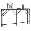VidaXL Table console chêne marron 140x23x75 cm bois d'ingénierie 837776