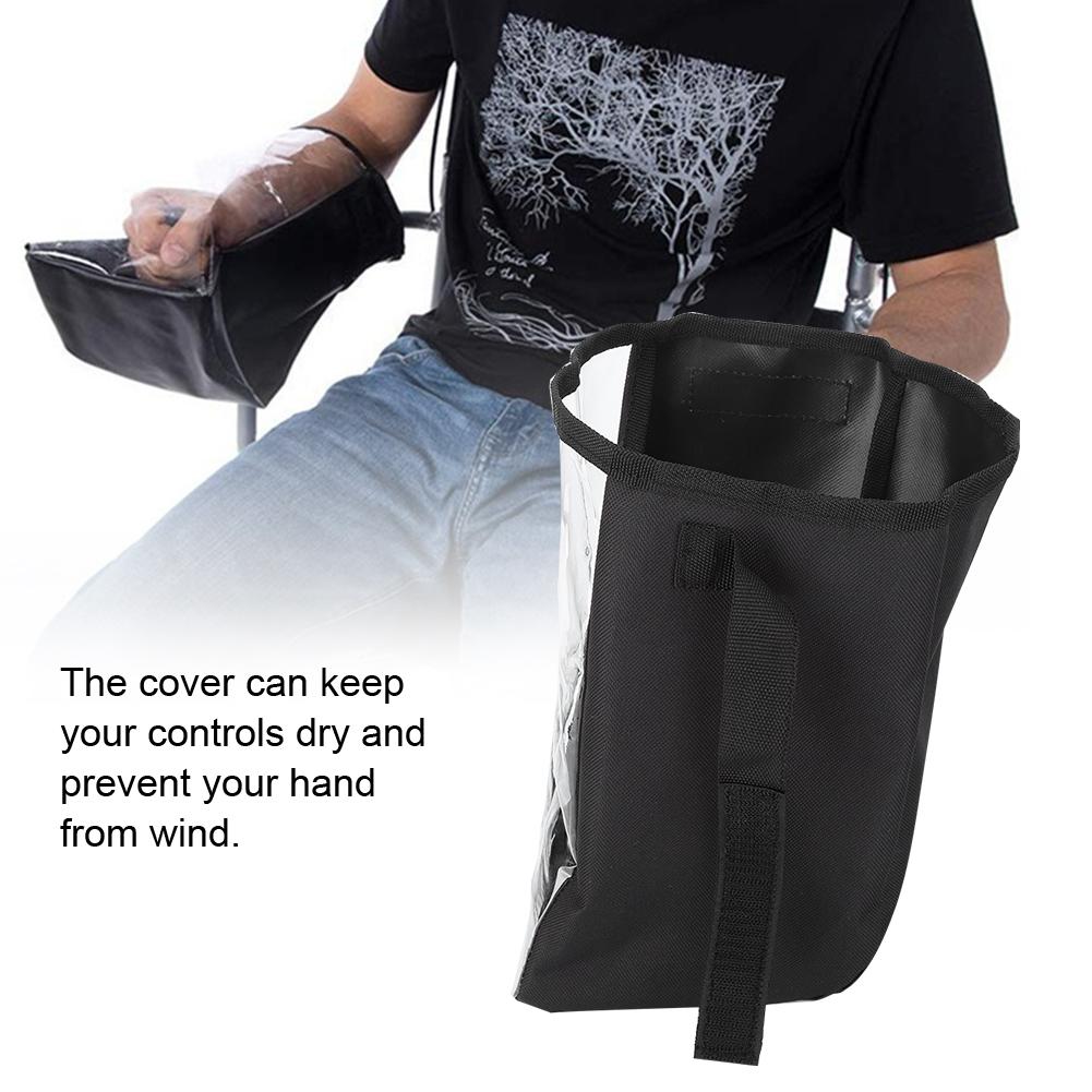 Панель управления электрической инвалидной коляской, защита контроллера питания, водонепроницаемый чехол, черный