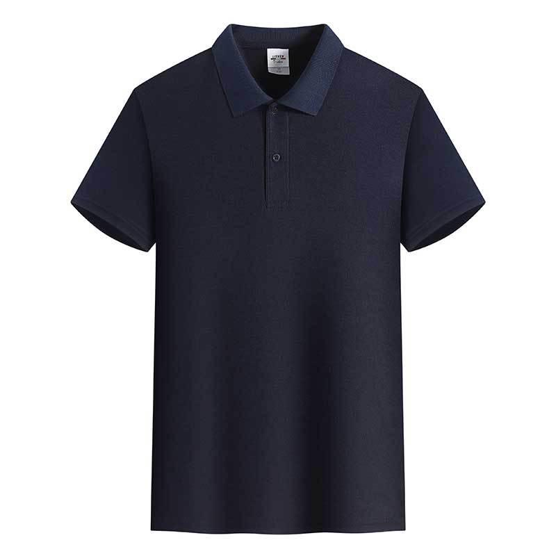 Рубашка поло из желтого хлопка, короткий рукав, 180 г, 32 штуки, однотонная, с лацканами, универсальная повседневная посадка, летняя одежда