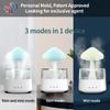 Для увлажнителя воздуха Rain Cloud Увлажнитель Эфирные масла Диффузор Капли Воды Цветной Ночной Светильник Для Спальни