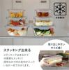 CB Japan Glass Storage Medium Set of Ideal for meal and hot water Heat-Resistant Containers, Size, 640ml, 6. prepping, freezing, microwave,