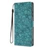 For Honor 400 Smart 5G Flip Case Cherry Blossom Pattern Leather Wallet Stand Phone Cover with Wrist Strap