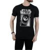 Star Wars Mens The Last Jedi Frame Metallic T-Shirt