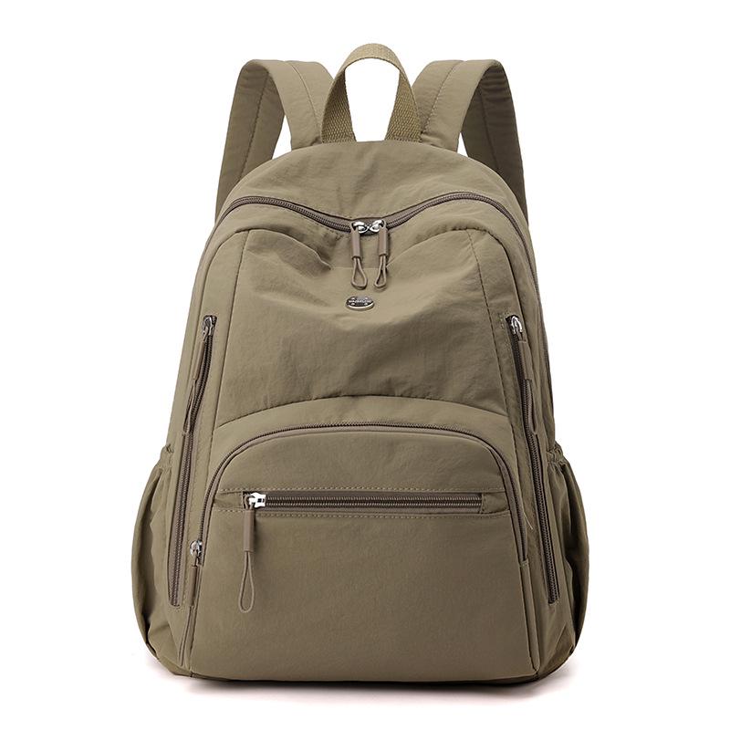 Женский рюкзак-пуховик из легкого водонепроницаемого нейлона большой вместимости