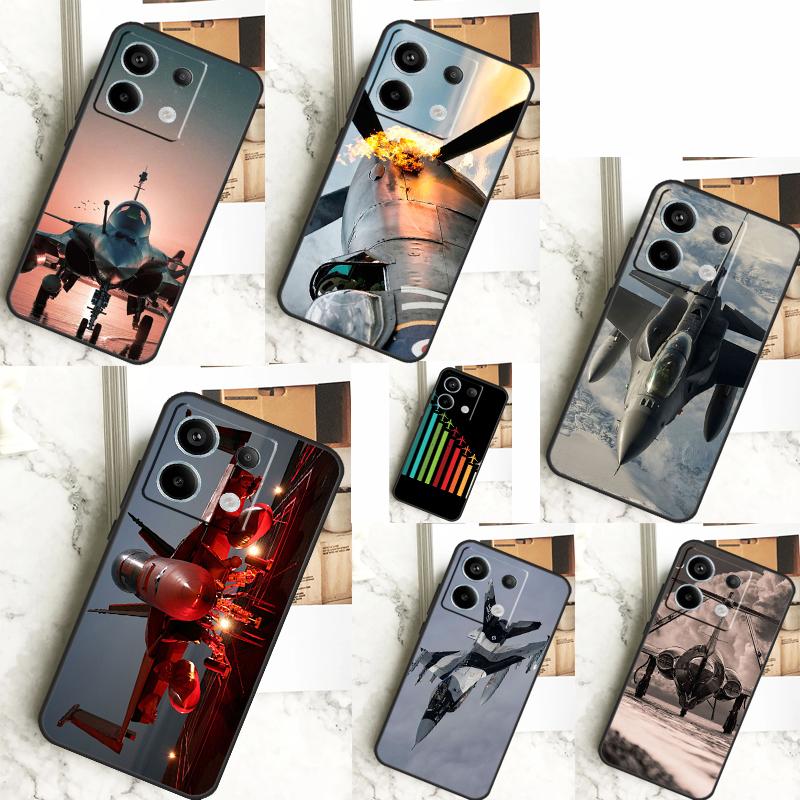 Чехол-самолет для Xiaomi Redmi Note 13 12 11 9 10 Pro 9S 10S 11S 12S Redmi 13 12 10C 12C 13C Coque