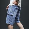 Men's Trendy Summer Multi-Pocket Denim Workwear Shorts