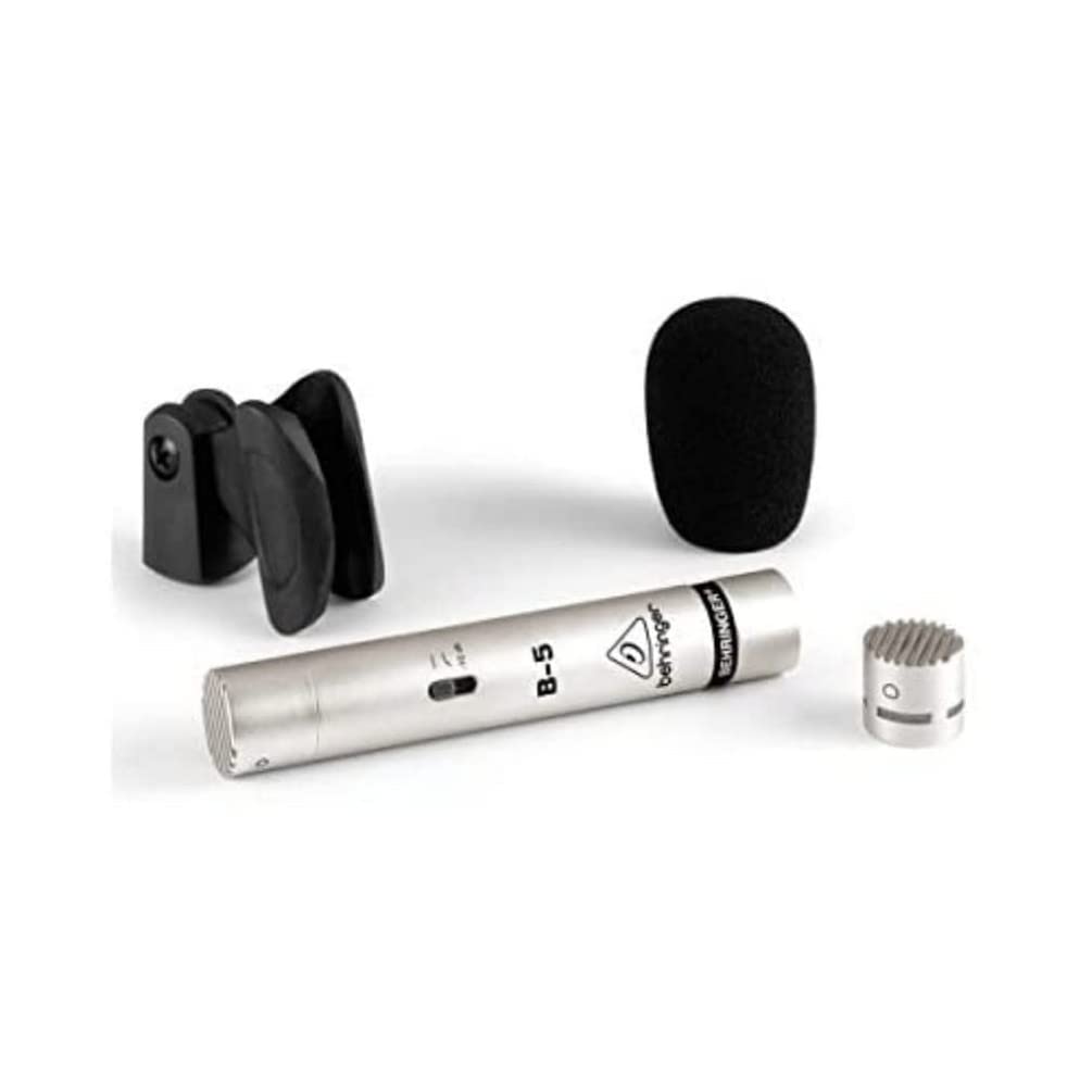 Behringer Condenser Microphone for Musical Instruments Cardioid Omnidirectional Capsule Replaceable B-5