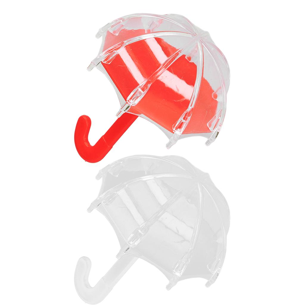 12 шт. Коробка для конфет в форме зонтика, портативная, милая, изысканная, пластиковая, подарочная коробка для дня рождения