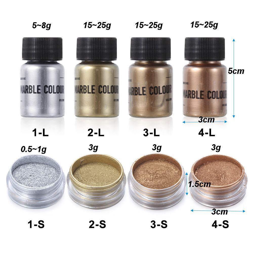 Resin Gold&Silver Powder Colorant Pearl Pigment Jewelry Making Accessories Resin Dye Resin Filler