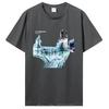 Футболка Radiohead Ok Computer с виниловым постером на CD и Lp в цветах радуги Thom Yorke Kid A Casual Printed Quality New Brand Футболка