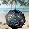 Dallas Cowboys Print Umbrella Automatic Opening/ Closing - Portable Foldable Design - Daily use for Travel/Outdoor - Gift for Birthday