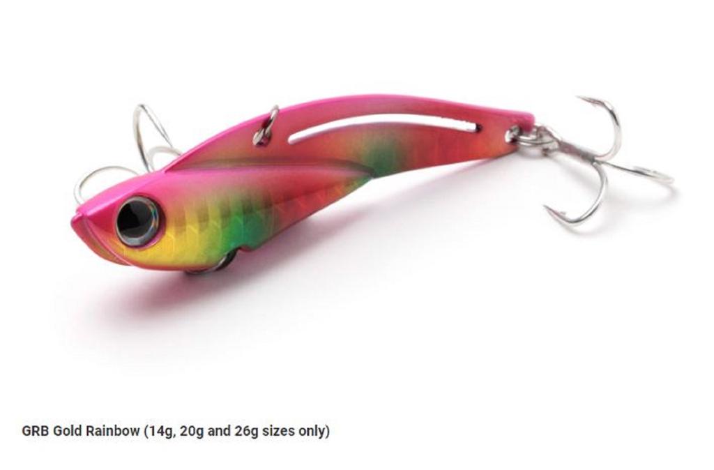 Sale Jackson Teppan Metal Vibration 20 grams 63 mm Sinking Lure GRB (1412)