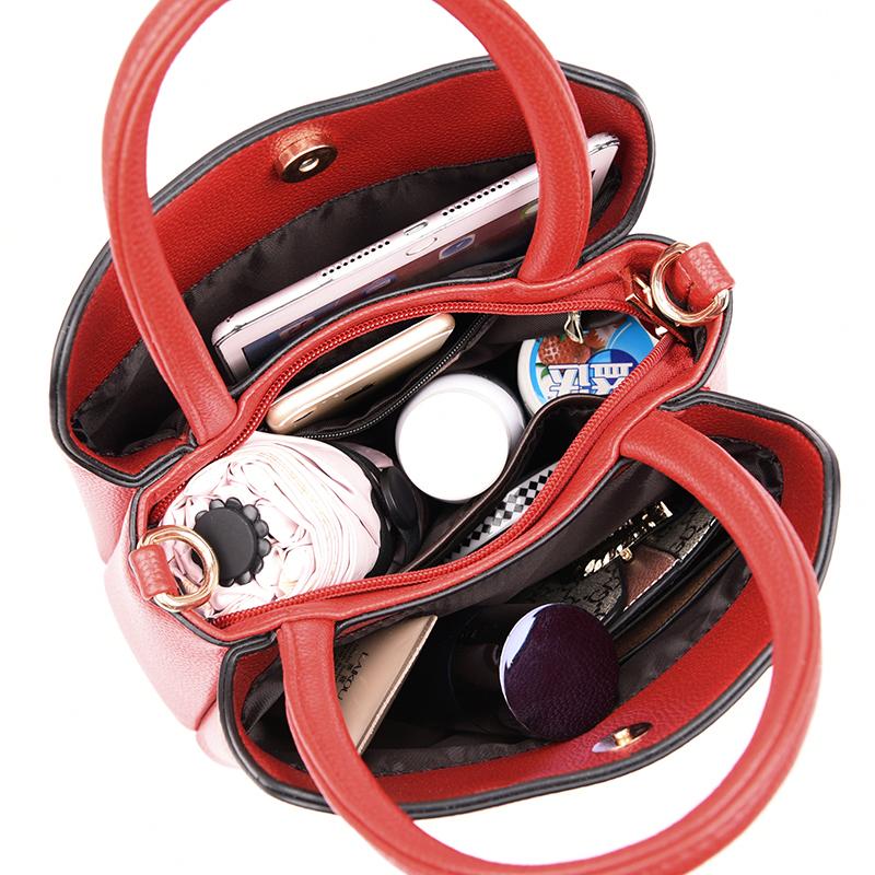 Роскошные брендовые женские сумки, дизайнерские сумки на ремне, кожаные сумки, трехслойные карманные сумки через плечо для женщин, большая сумка 2021