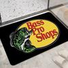 VIKAMA Bass Pro Shops Floor Mat Absorbent Non-Slip Area Rug Home Decor Kitchen Bathroom Carpet Doormat Fishing Hunting Theme