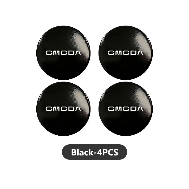 56mm Car Logo Wheel Hub Center Cap Sticker Rim Badge Cover For Chery Omoda 5 C5 E5 C9 9 EV PHEV 2024 2025