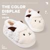 Bag heel cotton slippers cute lamb indoor home plush warm plush thick bottom bag head mop