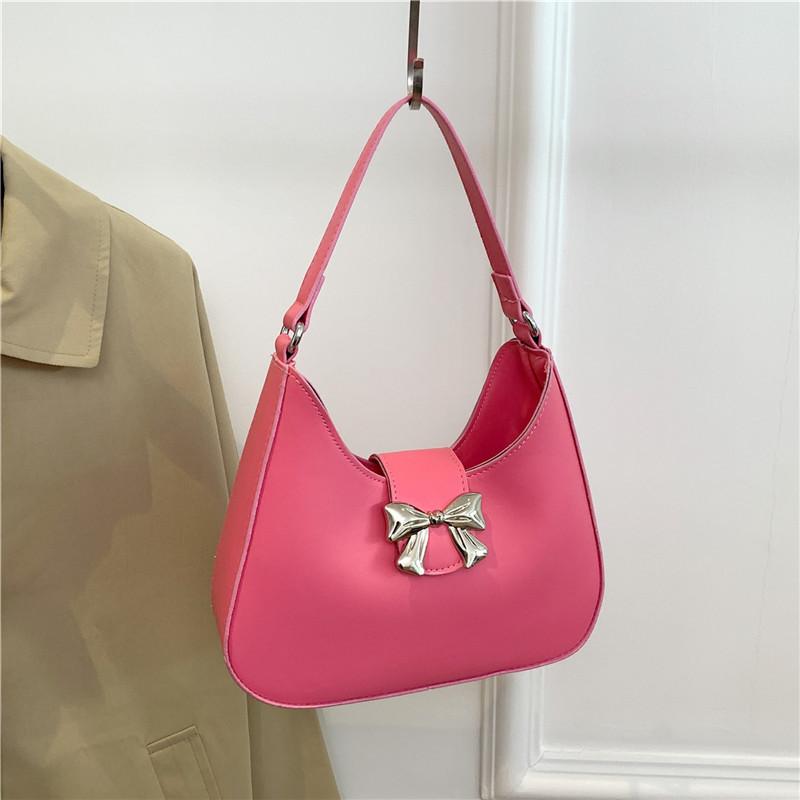 Текстурированные банты модная повседневная сумка через плечо на одно плечо с цепочкой для женщин в новом стиле