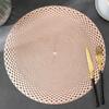 Подставка для столовых приборов в западном стиле из ПВХ, полый термостойкий коврик, подушка для обеденного стола, подставка для столовых приборов, скатерть для гостиничного ресторана, скатерть для столовых приборов