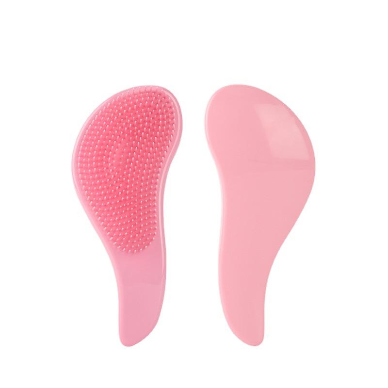 1pc Magic Handle Detangle Comb Anti Static Mini Massage Hair Brush Long Wet Shower Massage Hairbrush Salon Hair Styling Tools