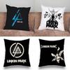 Наволочка L-Linkin P-ParkS Чехол для декоративной подушки Скандинавский Винтажный Стиль Чехлы для подушек Домашняя Гостиная Диван Сиденье Декор