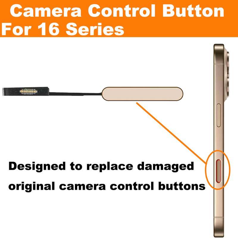 Camera Control Button Flex Cable For iPhone 16 16Plus 16Pro 16ProMax Photo Button Control Cable Replacement Repair Parts