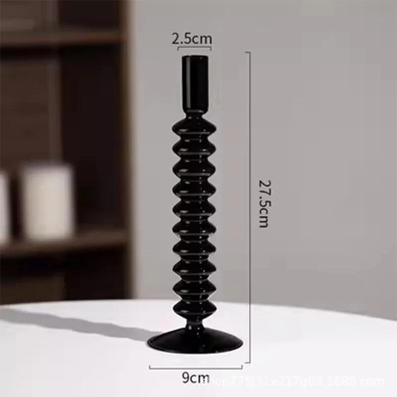 Французский подсвечник, украшение, романтический декор для дома, подсвечники, свадебные украшения, украшение для гостиной, стеклянная ваза