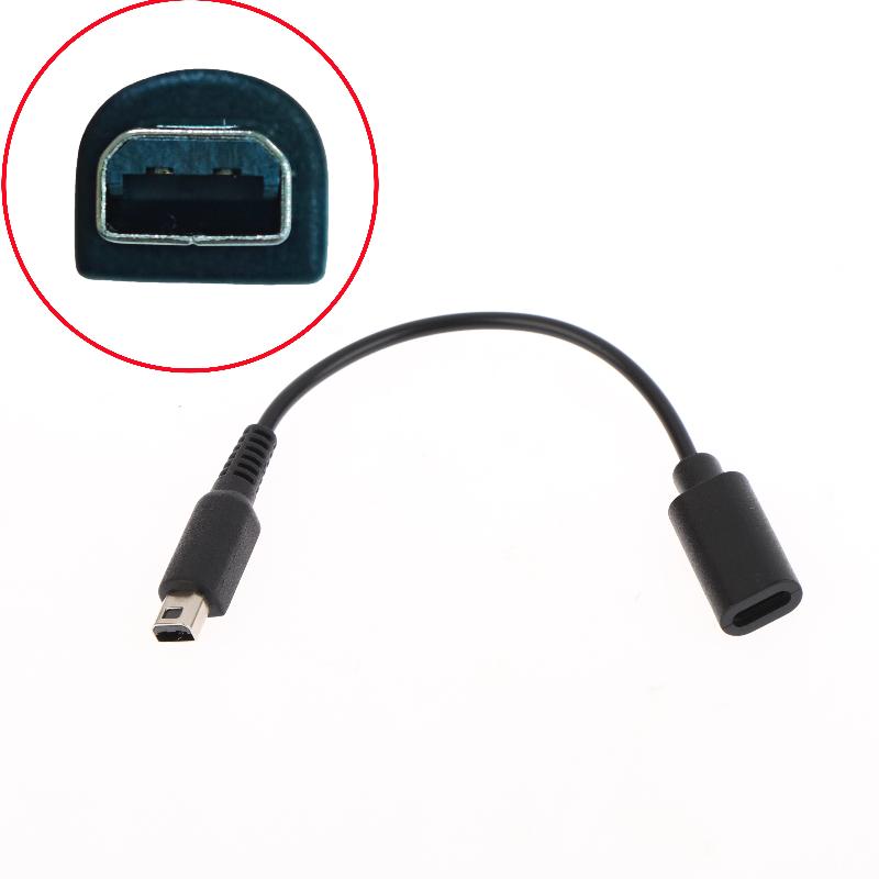 1/3 шт. Кабель-переходник Type C для игровой консоли Для NDSI GBASP/ WIIU 3DSL NDSL Линия питания USB C Зарядный кабель Шнур Провод