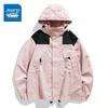 Унисекс ветровка с капюшоном в стиле колор-блок Jeanswest