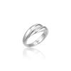 LUNNE Silver 925 Twist Glam Ring #LSR35