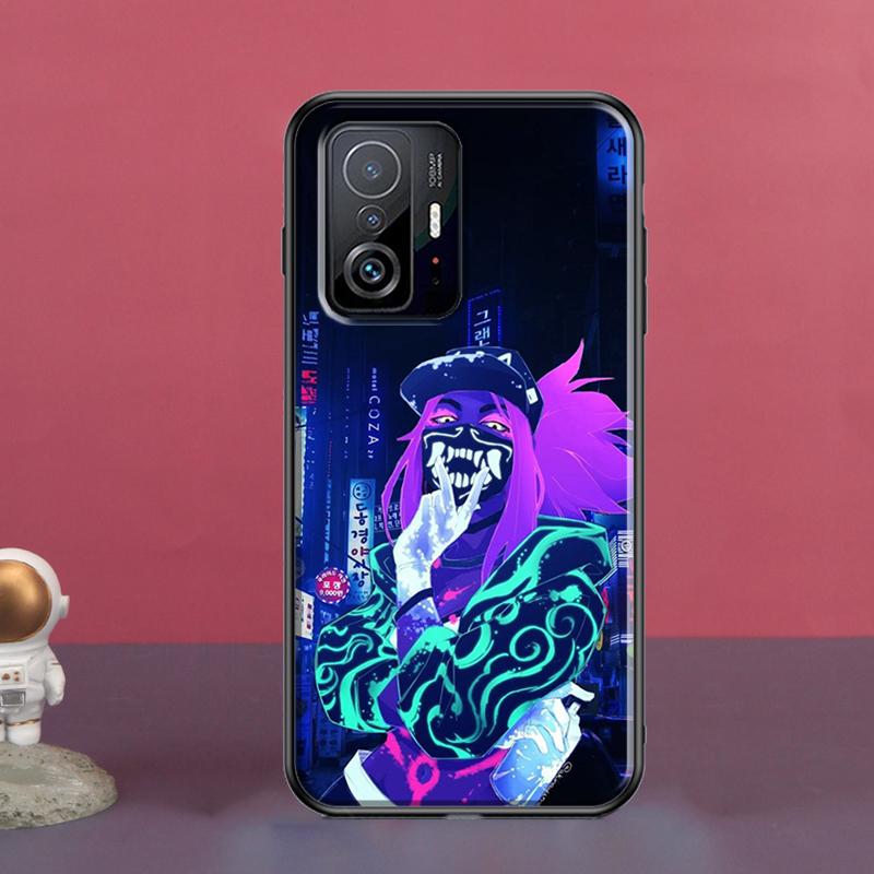 Чехол Kda Kaisa Ahri Akali для POCO X5 X3 F5 Pro X4 F4 GT M5s C40 F3 для Xiaomi 13 Lite 12 11T 12T Pro 12X