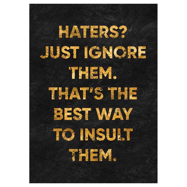 Скандинавская золотая фольга Вдохновляющие цитаты Картины на холсте Постеры и принты Настенная картина для офиса Украшение дома Без рамки