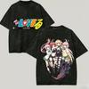 To Loveru Anime Tshirt Vintage Washed Y2k Aesthetic Unisex Oversized Short Sleeve Summer Cotton Retro Streetwear 2026 Hot Sale