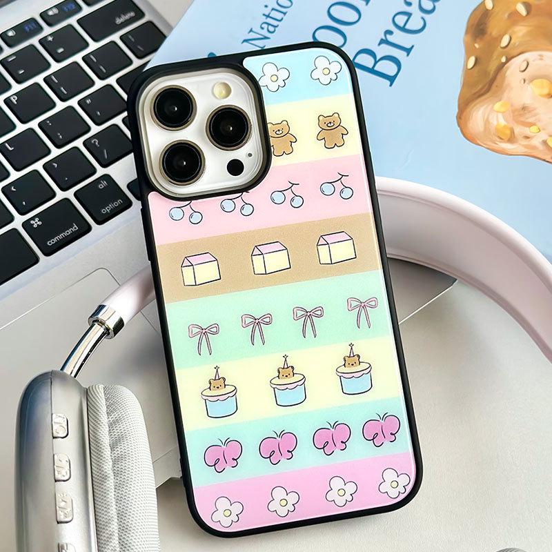 Zhitai Frosted Black Frame Case, Compatible with iPhone 13, 14 Pro, and 15/16 Pro Max