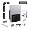 KRATKI MAJA 8kW Ø200 Fireplace Guillotine Wood EKOPROJEKT Install Kit