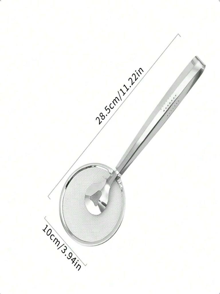 Food Strainer Kitchen Colander Stainless Steel Fried,Food Filter Tongs,High Temperature Resistant Filter Clamp
