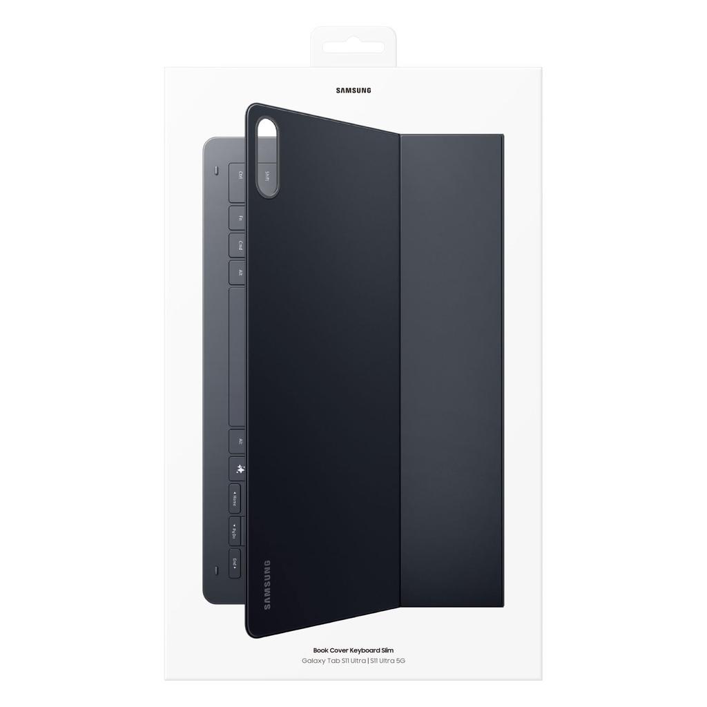 Samsung Galaxy Tab S11 Ultra Чехол-книжка с клавиатурой Тонкий Черный Чехол для планшета с клавиатурой Оригинальный Samsung Выпущен в 2025 466г (случай)