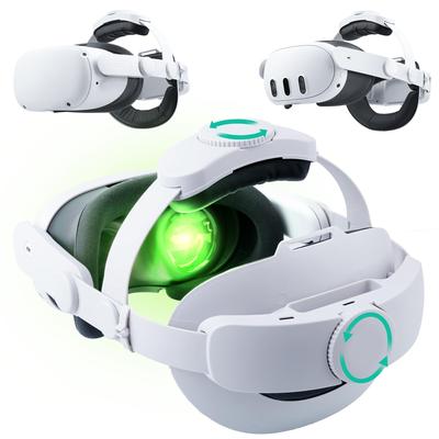 Noiposi Head Strap для Meta Quest 3 Quest Elite Strap Replacement для Quest 2 Quest 3 с двойной ручкой VR гарнитура аксессуары Регулируемый Enhanced