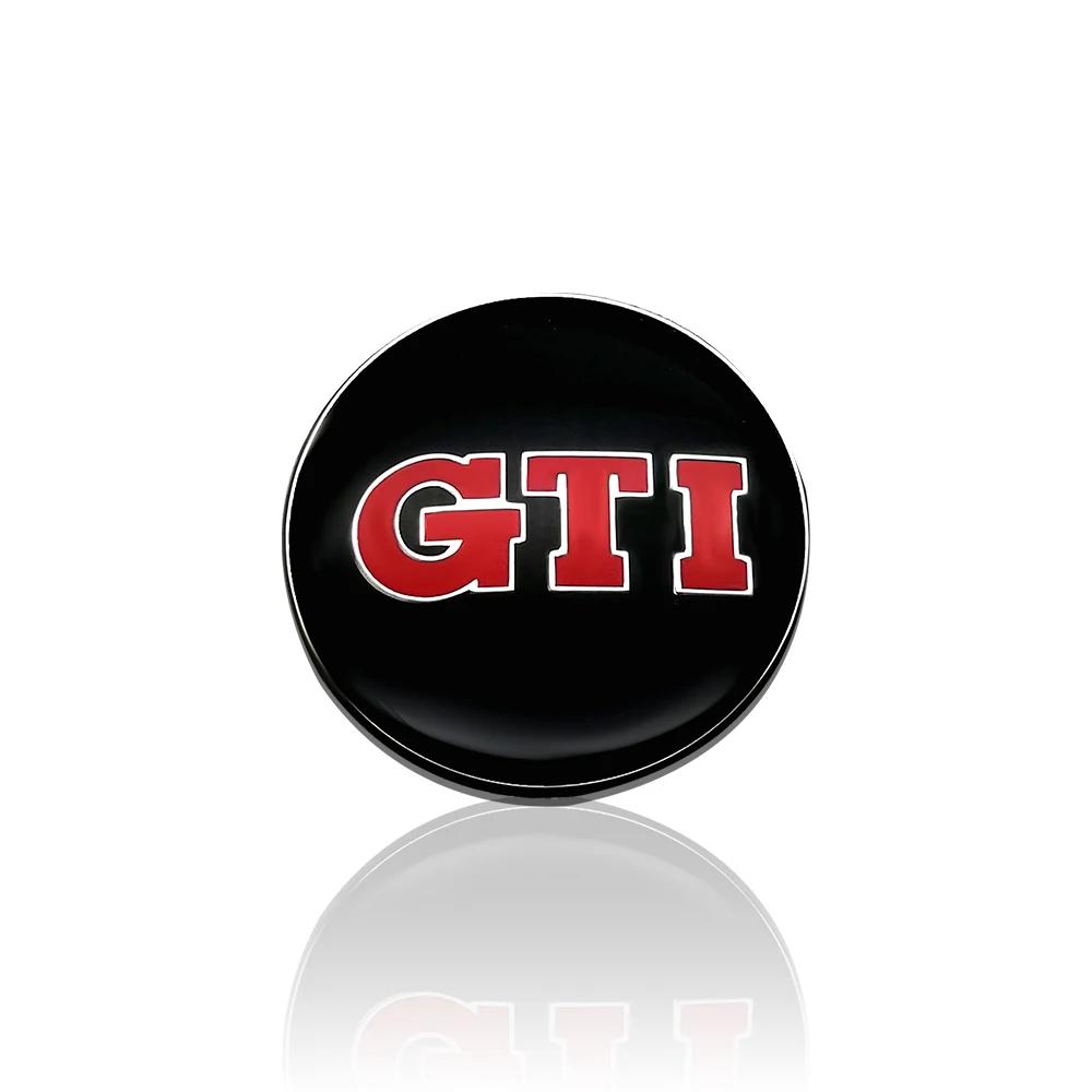 2025 Горячий 45 мм/50 мм Автомобильный Алюминиевый Значок Рулевое Колесо Логотип Декоративная Наклейка Для Volkswagen VW R Line GTI Golf 5 7 Tiguan Caddy Passat