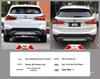 Декоративная насадка на глушитель для BMW X1 (2016-2019) Модели с двойным выхлопом 1,5T/2,0T