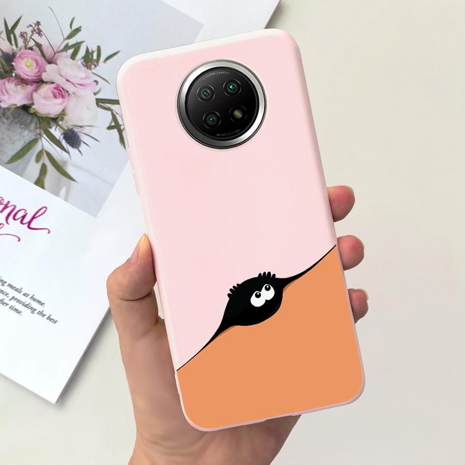 For Xiaomi Redmi Note 9T Note 9 5G Case Fashion Flower Shockproof Silicone Soft Matte Phone Cover For Xiomi Redmi Note 9T Fundas