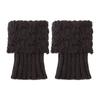 1 Pair Winter Crochet Knit Women's Fashion Leg Warmers Boot Socks Boot Cuffs Foot Cover