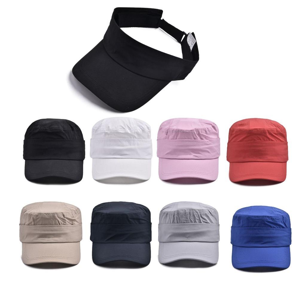 Quick Drying Sun Visor Cap Detachable Dual-use Top Air Cap Casual Baseball Cap  Unisex