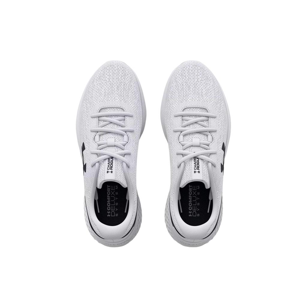 Under Armour Кроссовки Charged Rogue 3 Knit White Black Men 3026140-101